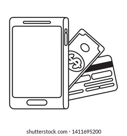 Shopping online icon design vector illustration