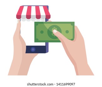 Shopping online icon design vector illustration