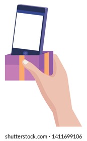 Shopping online icon design vector illustration