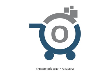 Shopping Online Initial O