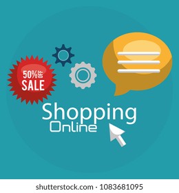shopping online with offer tags