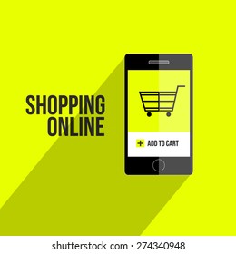 Shopping Online with Smartphone