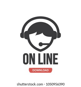 Shopping online vector icon 