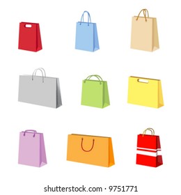 shopping package vector