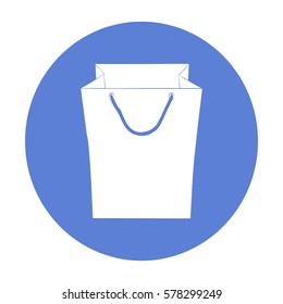 Shopping paper bag.