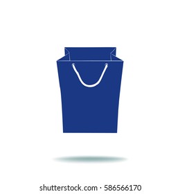 Bolsa de papel de compras.
