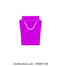 Bolsa de papel de compras.