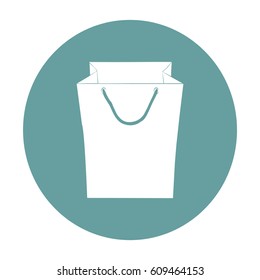 Shopping paper bag.