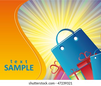 shopping poster