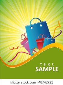 shopping poster