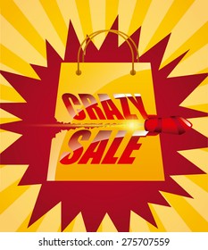 shopping poster design, vector illustration eps10 graphic 