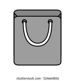 shopping purchase bag icon vector illustration graphic design