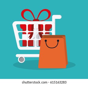 shopping related icons image 