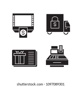 shopping and retail icons