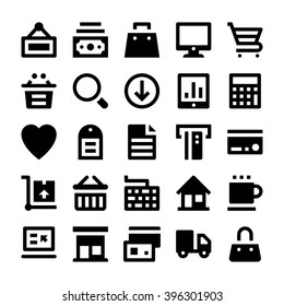 Shopping and Retail Vector Icons 1