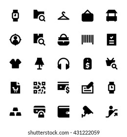 Shopping and Retail Vector Icons 1