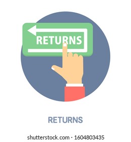 Shopping Returns and Other Icon