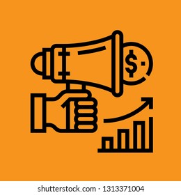 Shopping Sign Premium Icon Vector Download Template