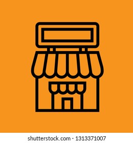 Shopping Sign Premium Icon Vector Download Template