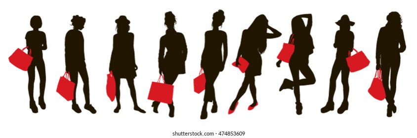 Shopping Silhouettes