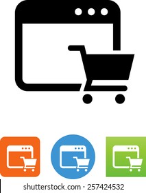 Shopping site icon