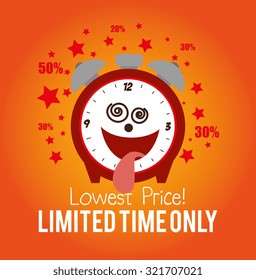 Shopping special offers design, vector illustration eps 10.