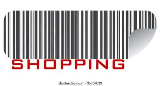 shopping sticker