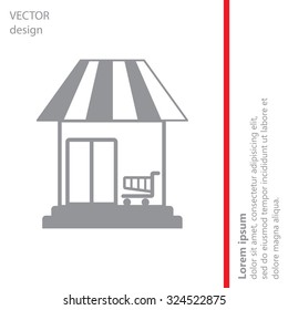 shopping (store) icon