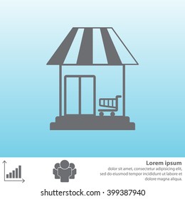 shopping (store) icon