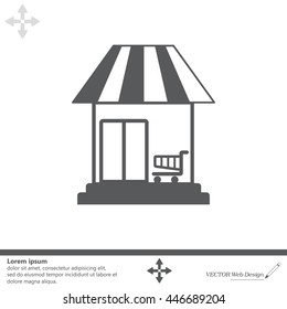 shopping (store) icon