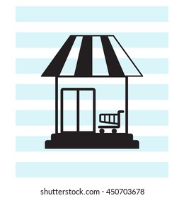 shopping (store) icon