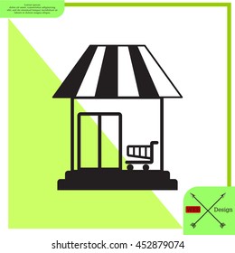 shopping (store) icon