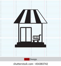 shopping (store) icon