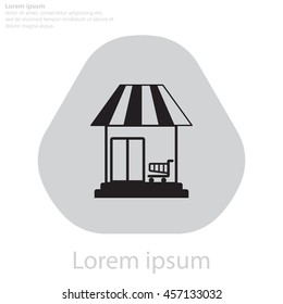 shopping (store) icon