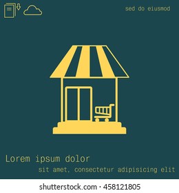 shopping (store) icon