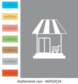 shopping (store) icon