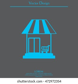 shopping (store) icon