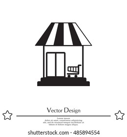 shopping (store) icon