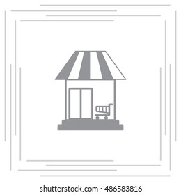 shopping (store) icon