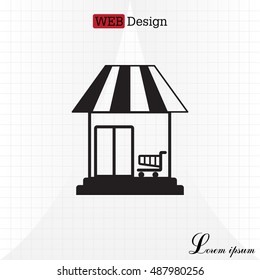 shopping (store) icon