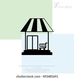 shopping (store) icon