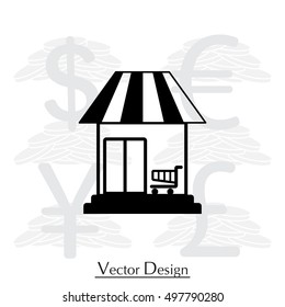 shopping (store) icon