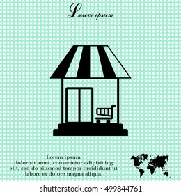 shopping (store) icon
