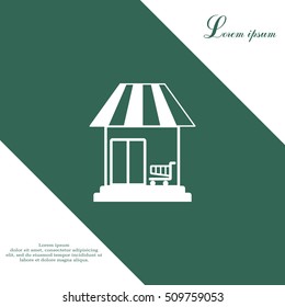 shopping (store) icon