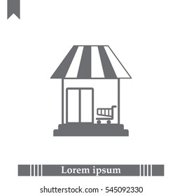 shopping (store) icon