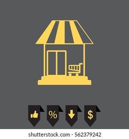 shopping (store) icon
