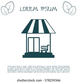 shopping (store) icon