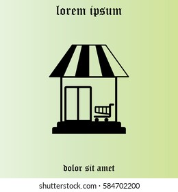 shopping (store) icon