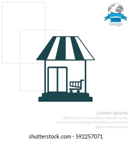 shopping (store) icon
