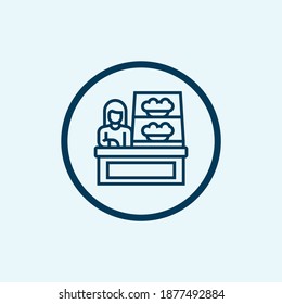 shopping ,store icon isolated on white background from e commerce collection. shopping store icon trendy and modern shopping store symbol for logo, web, app